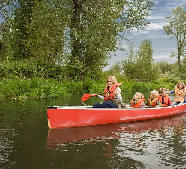 Girl scouts Kayaking
